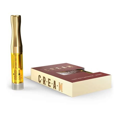 Cream Live Resin Cartridges 500mg Hybrid Pineapple Express