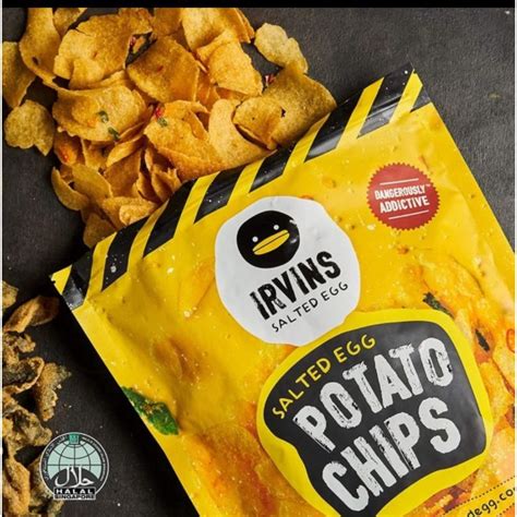 Jual Irvins Salted Egg Potato Chip Gr Shopee Indonesia