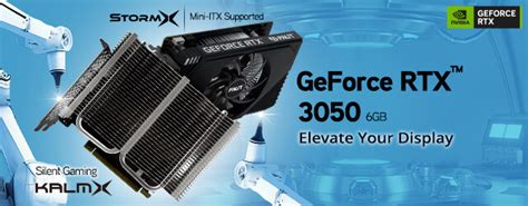 Palit Unveils Sleek GeForce RTX 3050 6 GB KalmX And StormX Variants