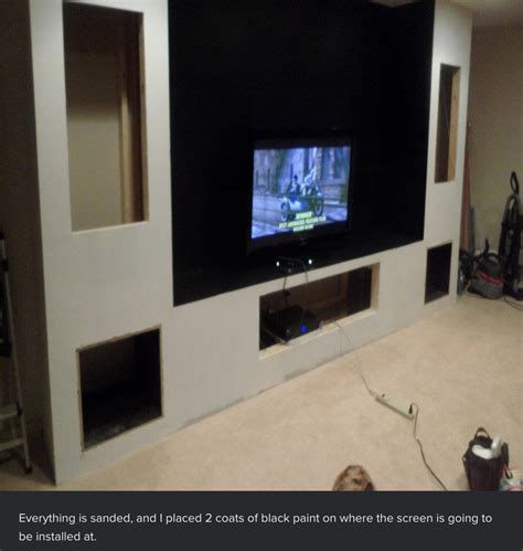 Dad Spends Three Weeks And $2200 Turning Their Basement Into A Family Home Theater Despite His ...