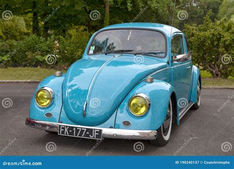 Blue Volkswagen Beetle Editorial Photography Image Of Vehicle 190240137