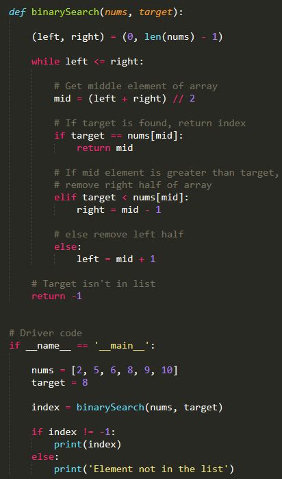 Binary Search — One Insanely Simple Python Implementation By Adam Herd Medium