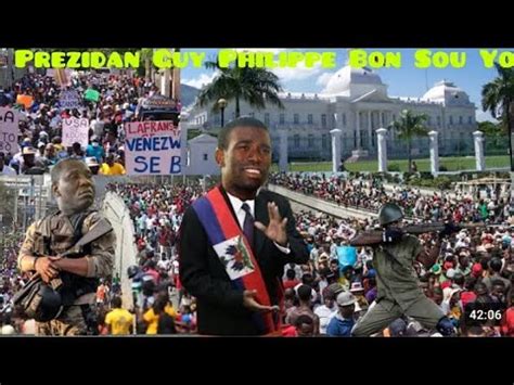 Avril Apr Midi Se Konfime Guy Philippe Prezidan P P La Deside