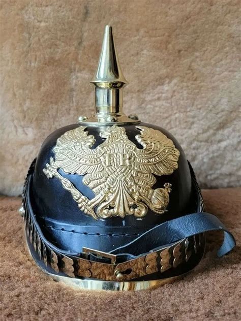 Pickelhaube Casco Alem N De La Primera Guerra Mundial R Plica De Gorro