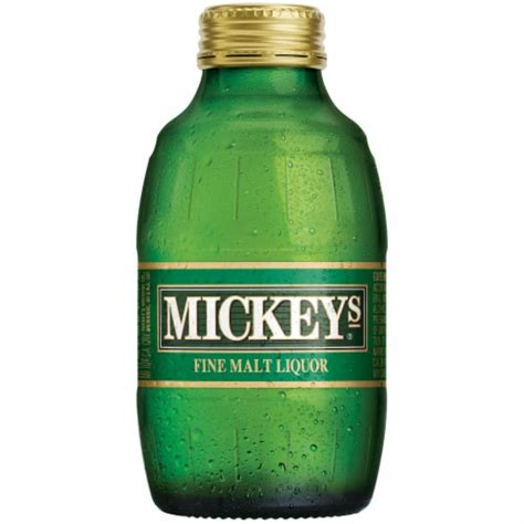 Mickey S Malt Liquor Ale Beer Bottles Fl Oz Qfc