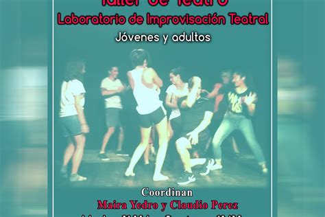 Taller de Teatro Clase Abierta de Improvisación Teatral en Sinergia