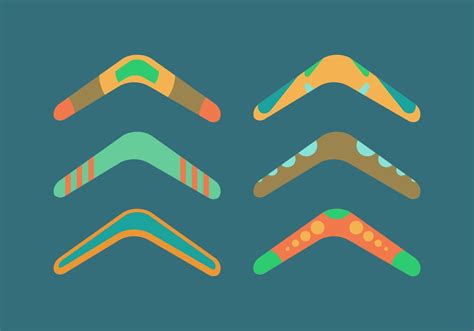 Free Boomerang Vector Pack 108524 Vector Art at Vecteezy