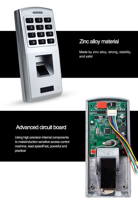 Oem Manufacturer Weatherproof Standalone Fingerprint Access Control