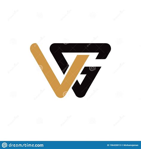 Plantilla De Diseño De Vg De Letra Inicial O De Vectores De Logotipo Gv