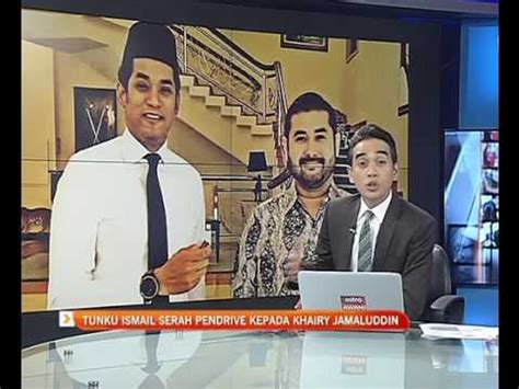 Tunku Ismail Serah Pendrive Kepada Khairy Jamaluddin Video Dailymotion