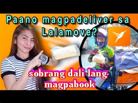 Paano Magbook Or Magpadeliver Sa Lalamove App Tagalog Tutorial YouTube