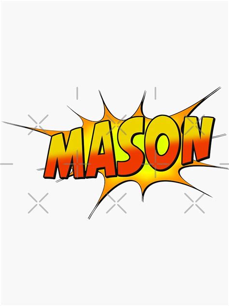 Mason Sticker For Sale By Rogue Design Redbubble