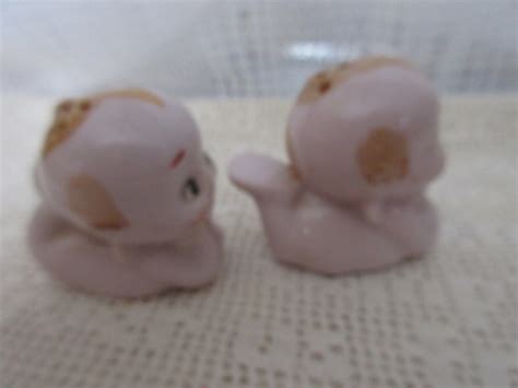 Kewpie Doll Salt And Pepper Shakers Vintage Collectible Japan