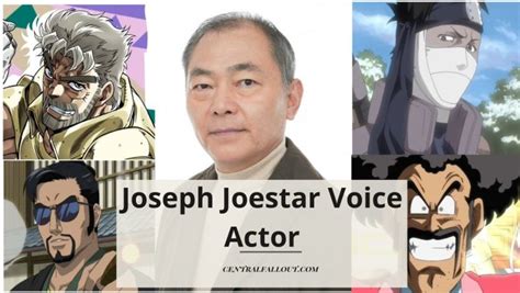 Joseph Joestar Voice Actor Battle Tendency The Celebography