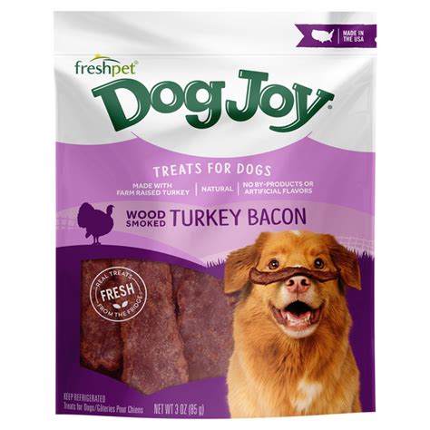 Save on Freshpet Dog Joy Refrigerated Treats Wood Smoked Turkey Bacon ...