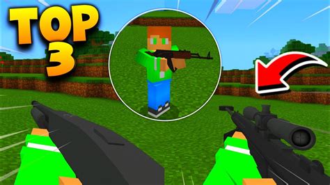 Novo Addon Mod De Armas Realistas Para Minecraft Pe Minecraft🐆