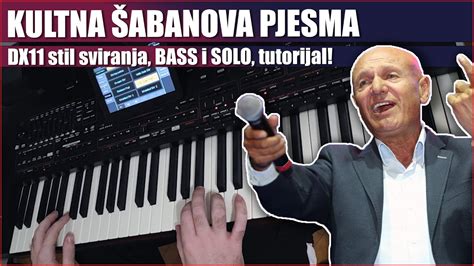 Kultna Abanova Pjesma U Dx Stilu Tutorijal Bass I Solo Korg Pa X