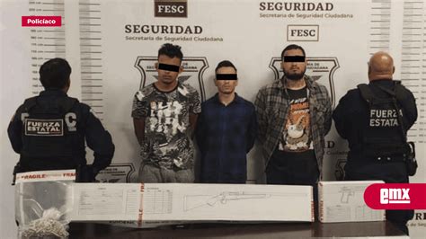 Detiene Fuerza Estatal A Tres Personas Por Posesión Ileg El Mexicano