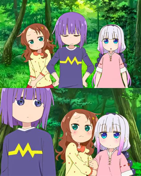 Shouta X Kanna Kamui X Saikawa Wallpaper Miss Kobayashis Dragon Maid