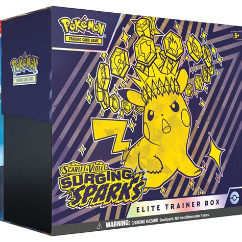 Pok Mon Tcg Scarlet Violet Surging Sparks Elite Trainer Box Jb