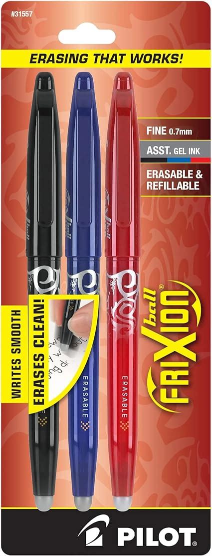 Pilot Frixion Ball Bolígrafo Tinta Borrable Colores Surtidos Usa