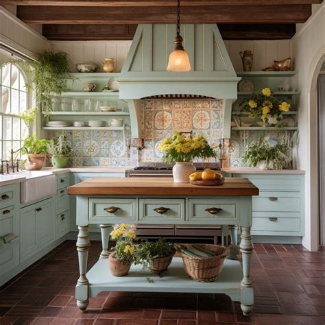 Eclectic Cottage Kitchen In 2024 Home Decor Modern Französischer