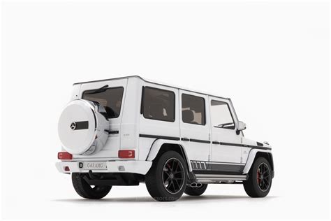 Almost Real Mercedes Amg G 63 W463 463 Edition Polar White 118 Diecast Car