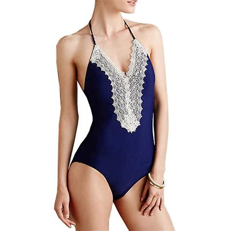 One Piece Swimsuits Women Lace Bikini Monokini New Summer Sexy Bathing