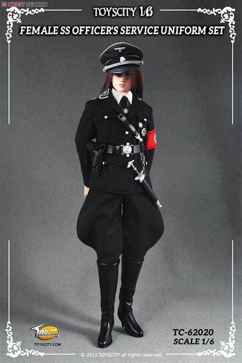 Toys City 1 6 German Nazi Party Waffen Ss Female Officer Uniform Set