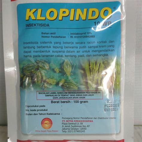 Jual Insektisida Klopindo Wp Shopee Indonesia