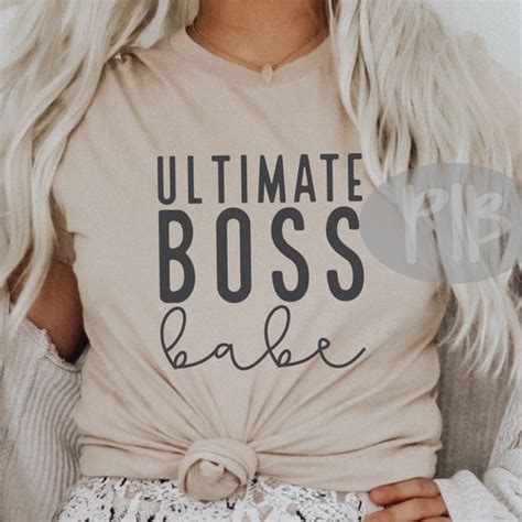 Small Business Owner Svg Boss Babe Svg Sassy Business Mom Etsy