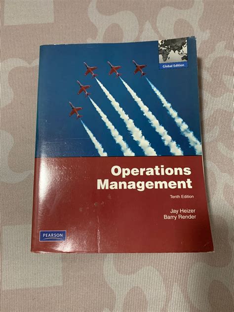 Operations Management 10th Edition Hobbies Toys Books Magazines