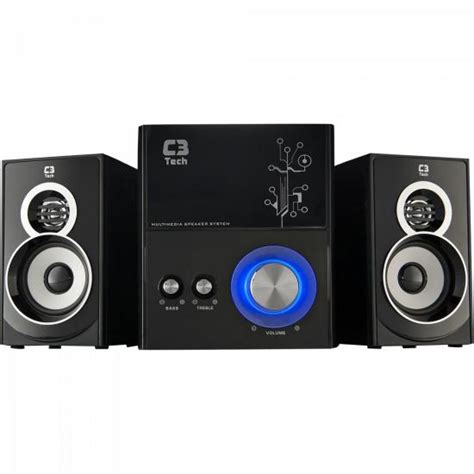 Caixa Multim Dia Subwoofer W Rms Sp Ls Preto C Tech