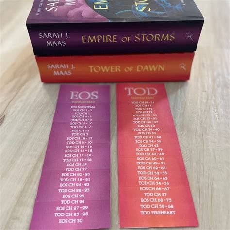 Digital Download Throne Of Glass Tandem Read Bookmarks Set Of 2 Matches New Covers Etsy