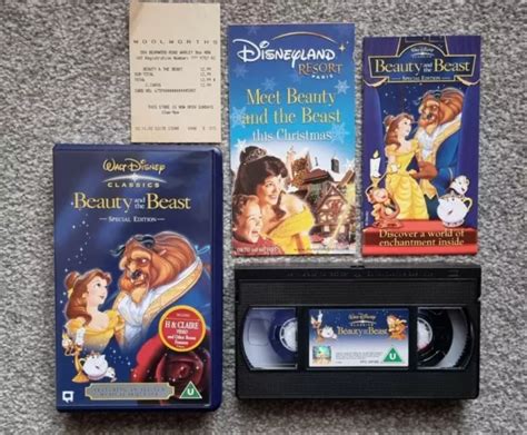 WALT DISNEY S BEAUTY And The Beast The Enchanted Christmas VHS Video