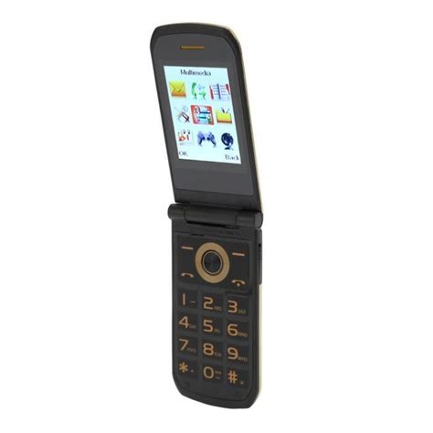 Rom T L Phone Clapet G K G Senior Gros Bouton T L Phone Portable