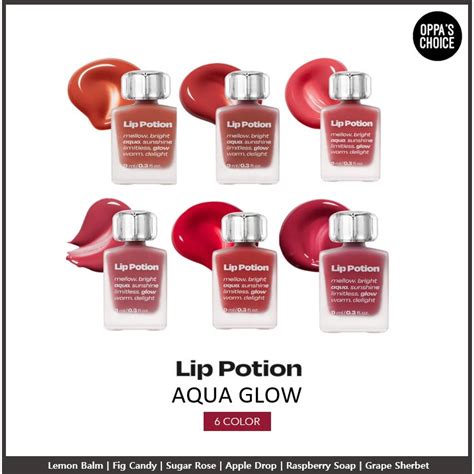 New Color Added Alternative Stereo Lip Potion Aqua Glow Ml Color