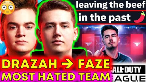 Drazah Joins Atlanta Faze Abezy Responds 1 Hated Team 🌶️ Youtube