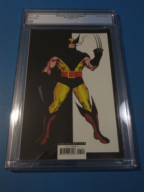 Wolverine 1 Facsimile Reprint Foil Variant CGC 9 8 NM M Gorgeous Gem