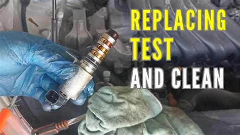 How To Replace Test And Clean Your Vvt Solenoid Quick And Easy Youtube