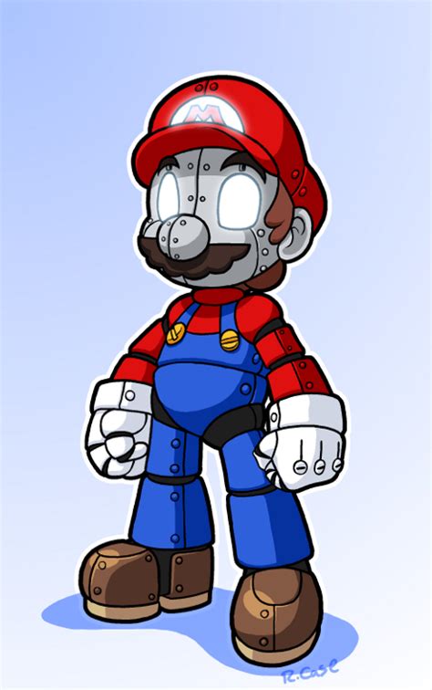 Robo Mario by rongs1234 on DeviantArt