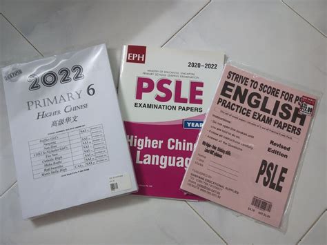 Psle Past Year Papers Hobbies Toys Books Magazines Assessment