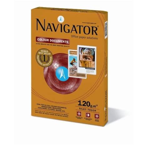 Papel Fotocópia Navigator A3 120gr Rs 500 Fls Aum