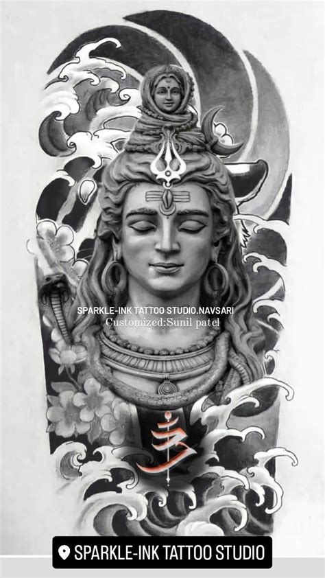 Shiva Tattoo Mahadev Tattoo Bholenath Tattoo Mahakaal Tattoo Shiv