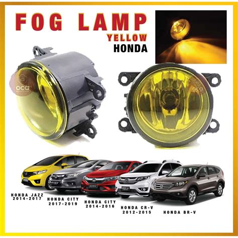 Honda Universal Pcs Car Fog Lamp Fog Light Oem For Honda Jazz City