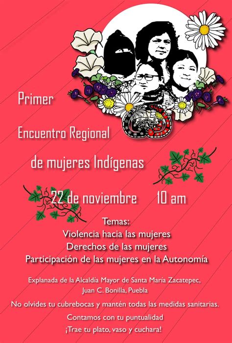 Invitaci N Al Primer Encuentro Regional De Mujeres Ind Genas Congreso