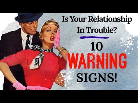 Is Your Relationship In Trouble 10 WARNING Signs Fascinating