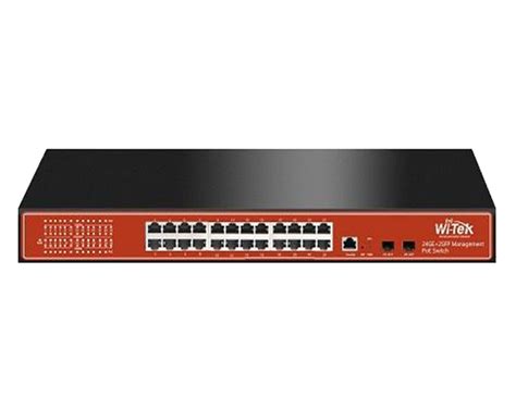 Wi Tek Wi Pms Gf Gigabit L Managed Poe Switch Cohesive Technologies