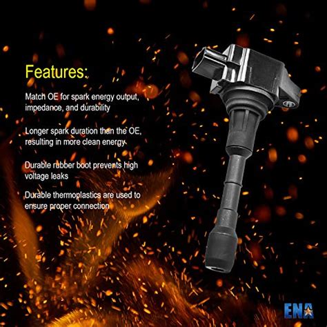 Ena Pack Of Ignition Coils Compatible With Nissan Infiniti