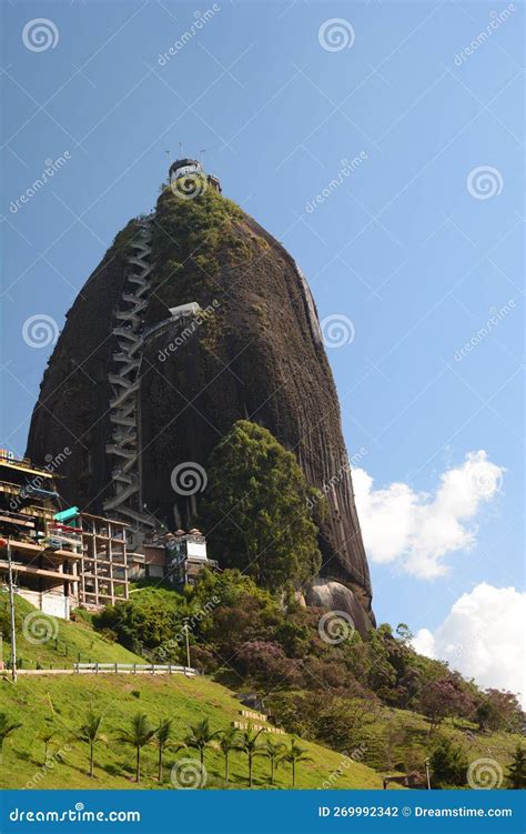 El Penol The Rock Of Guatape Antioquia Department Colombia Stock